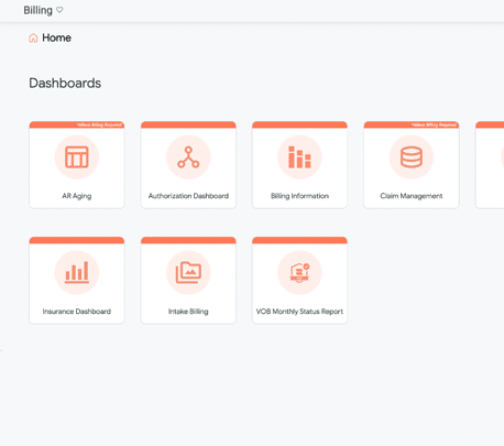 Alleva Billing Dashboards